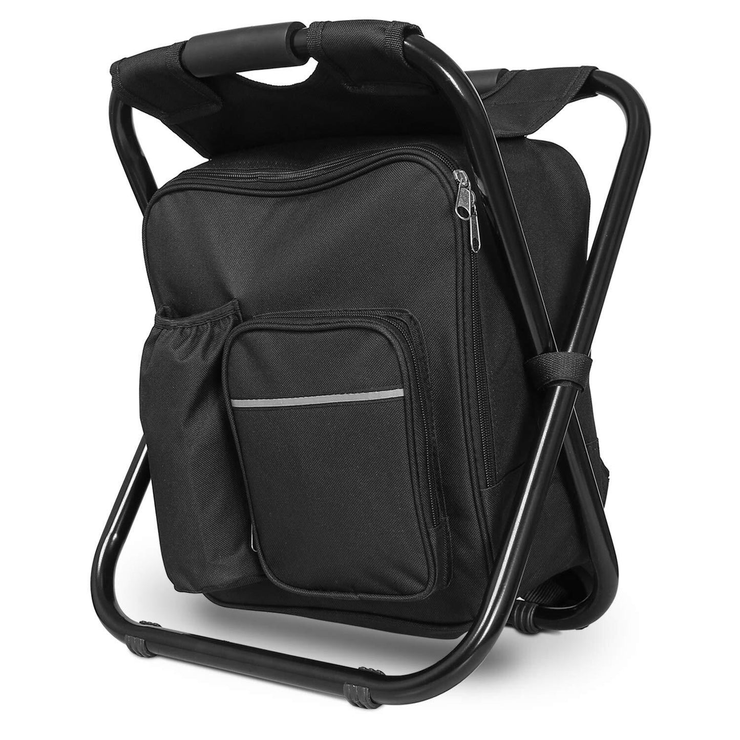 Silla Frigorífica De Mochila Ultraligera - Taburete Plegable Portátil Pequeño Y Ligero