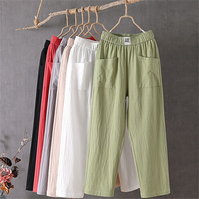 Pantalones Anchos Para Mujeres
