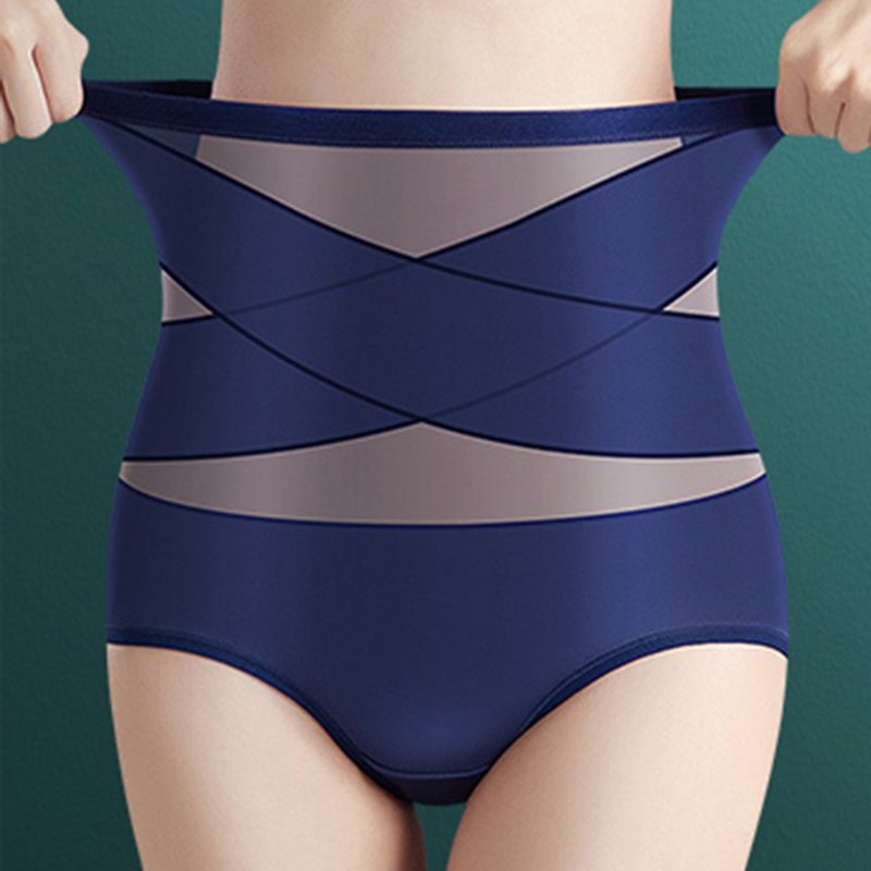 Ropa De Cuerpo De Seda De Hielo De Cintura Alta Cruzada