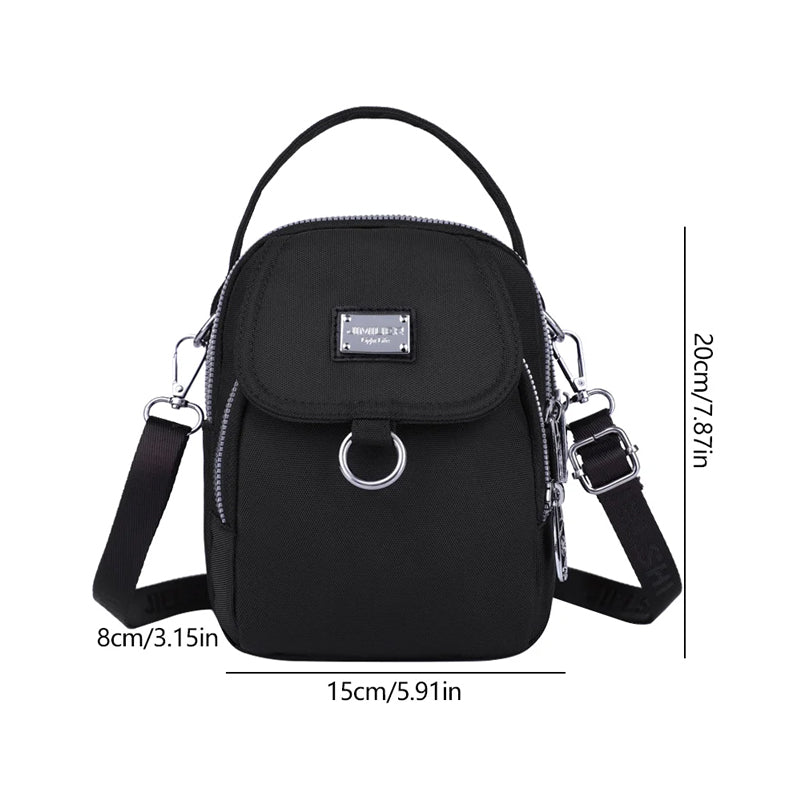 Bolso bandolera impermeable para mujer