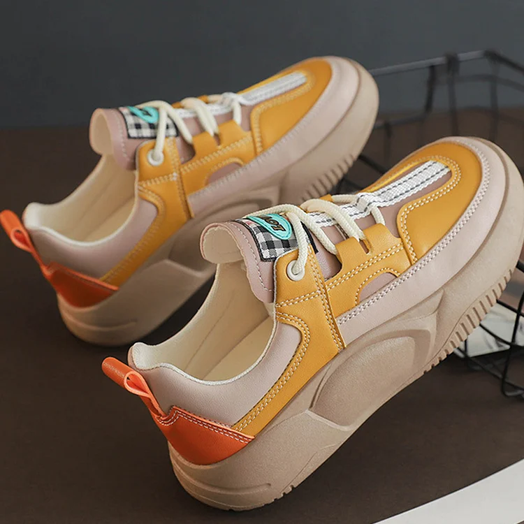 🔥 Zapatos Para Caminar De Suela Gruesa Para Mujeres
