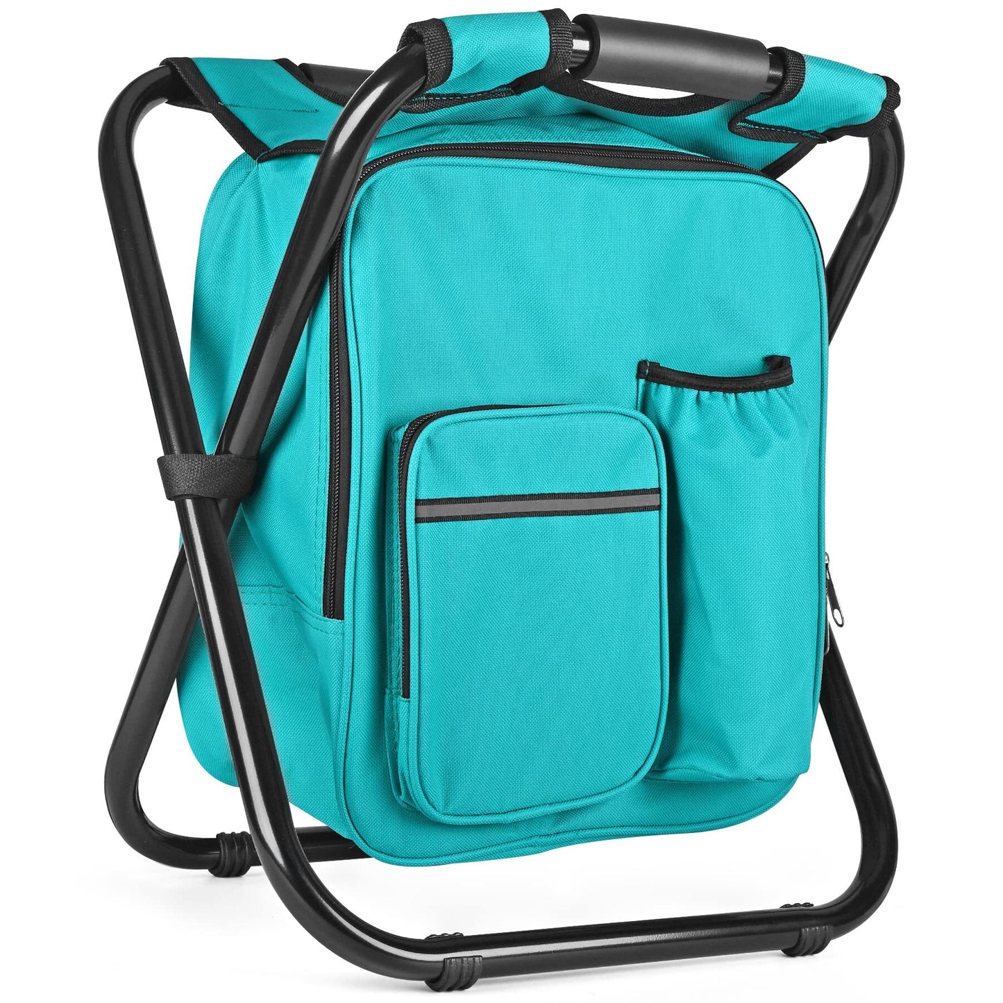Silla Frigorífica De Mochila Ultraligera - Taburete Plegable Portátil Pequeño Y Ligero