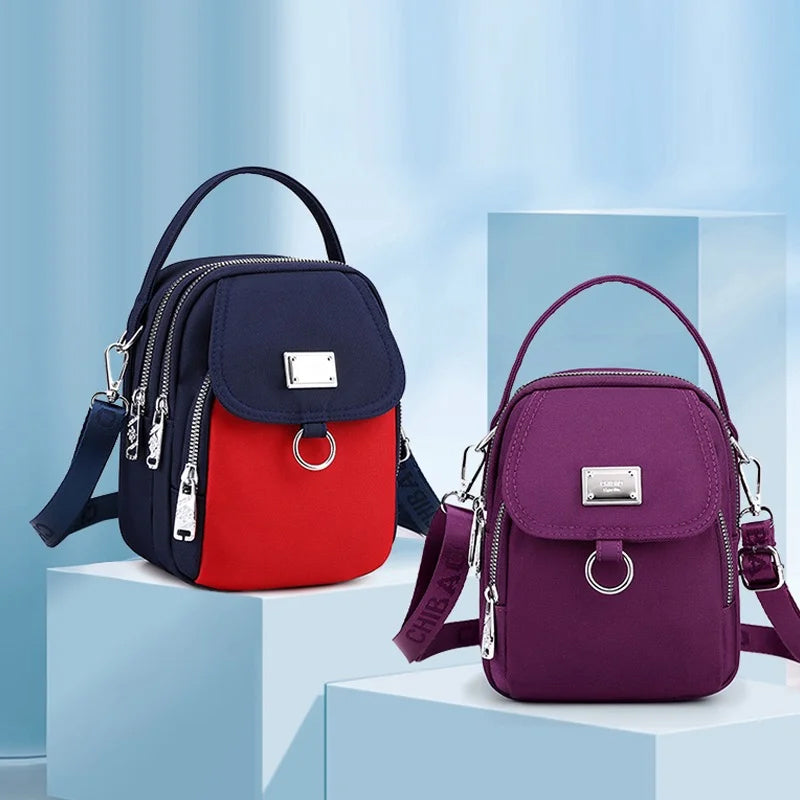 Bolso bandolera impermeable para mujer