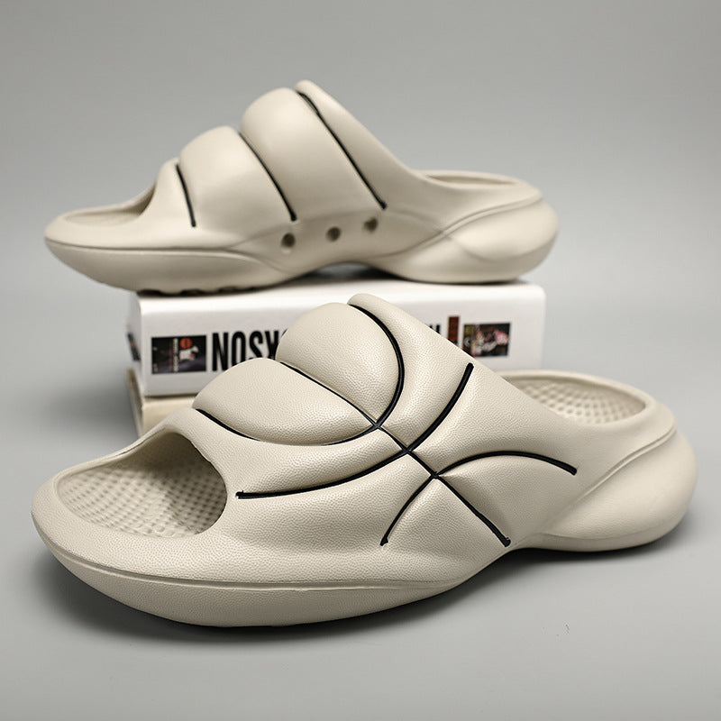 Zapatillas De Moda Antideslizantes De Fondo Grueso