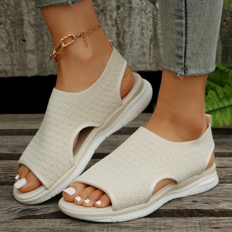 Sandalias Deportivas De Tirantes Elásticos De Alta Gama