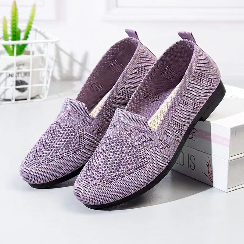 Nuevas Zapatillas Deportivas De Malla Ligera Y Transpirable Para Mujeres Zapatos Planos Casuales