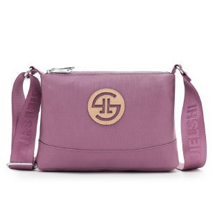Bolso De Mujer De Nylon Diagonal De Color De Choque Simple Billetera Cero