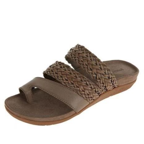 Sandalias Deportivas En Forma De Cuña Apoyadas Por Arcos Altos
