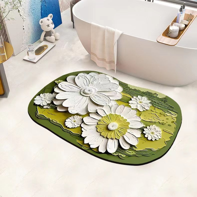 Las Alfombras Domésticas Absorben Fuertemente El Agua.
