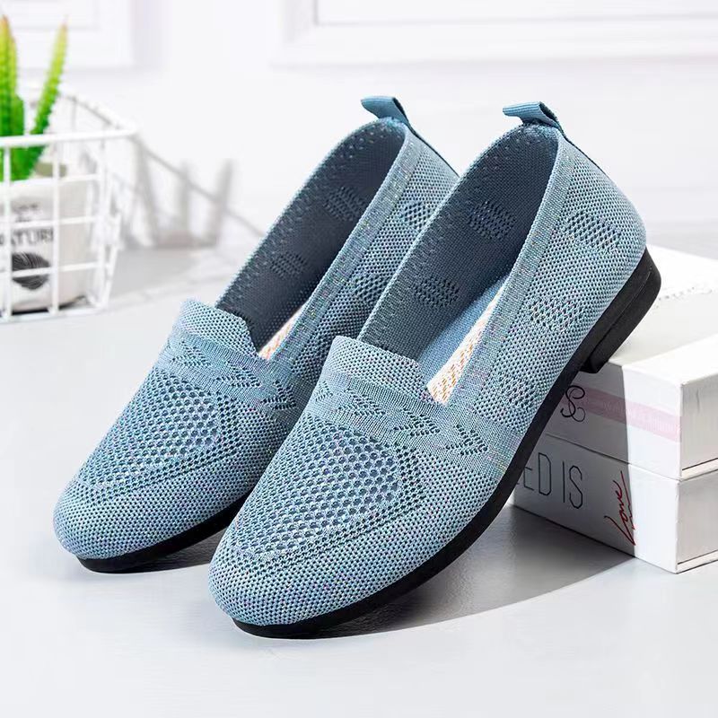 Nuevas Zapatillas Deportivas De Malla Ligera Y Transpirable Para Mujeres Zapatos Planos Casuales