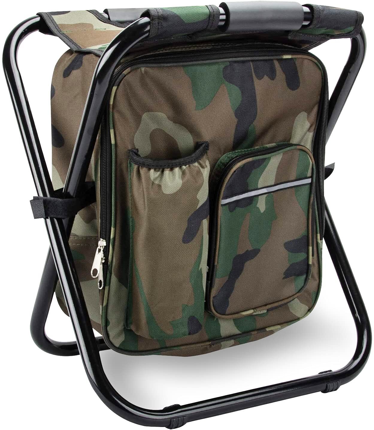 Silla Frigorífica De Mochila Ultraligera - Taburete Plegable Portátil Pequeño Y Ligero