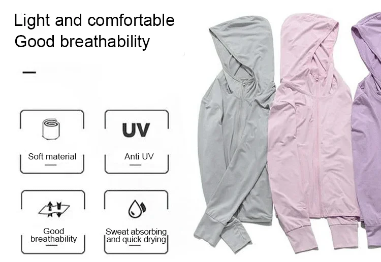 Ropa Ligera De Protección Solar Para Hombres Y Mujeres