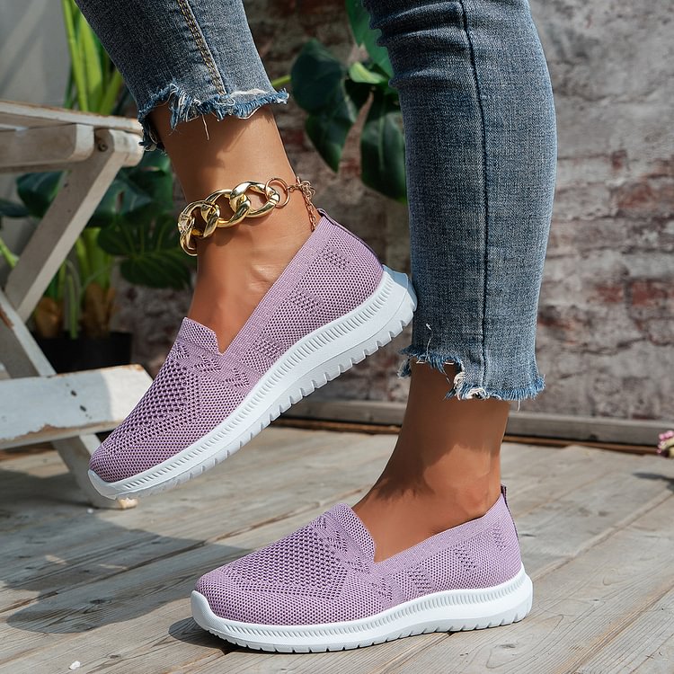 Zapatos Casuales Cómodos Y Transpirables Para Mujeres