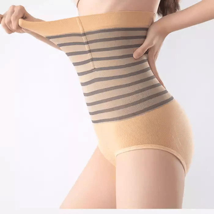 Calzoncillos Planos De Cintura Alta, Calzoncillos Sin Costura Para Mujeres
