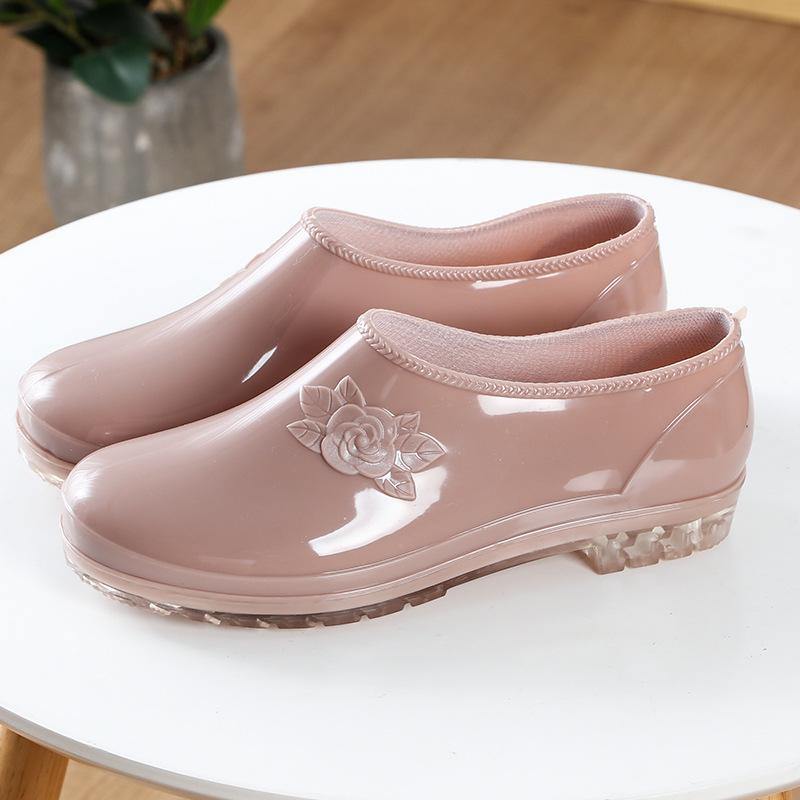 Botas de lluvia antideslizantes para mujer - MXbueno