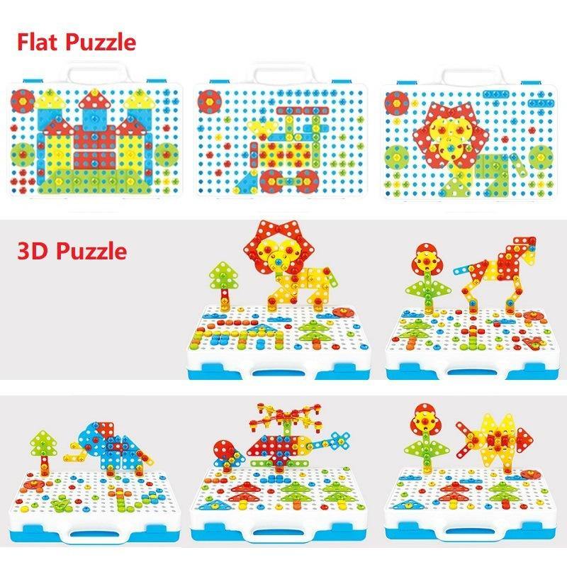 Juego de taladro de mosaico creativo - MXbueno