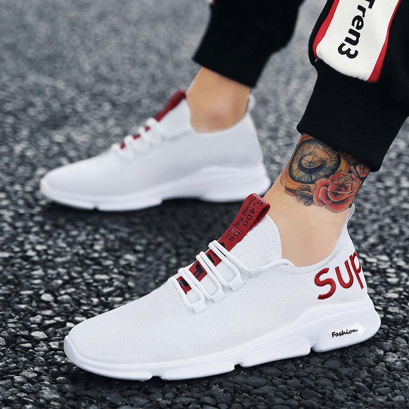 Zapatos deportivos casuales para hombre Tendencia Respirable - MXbueno