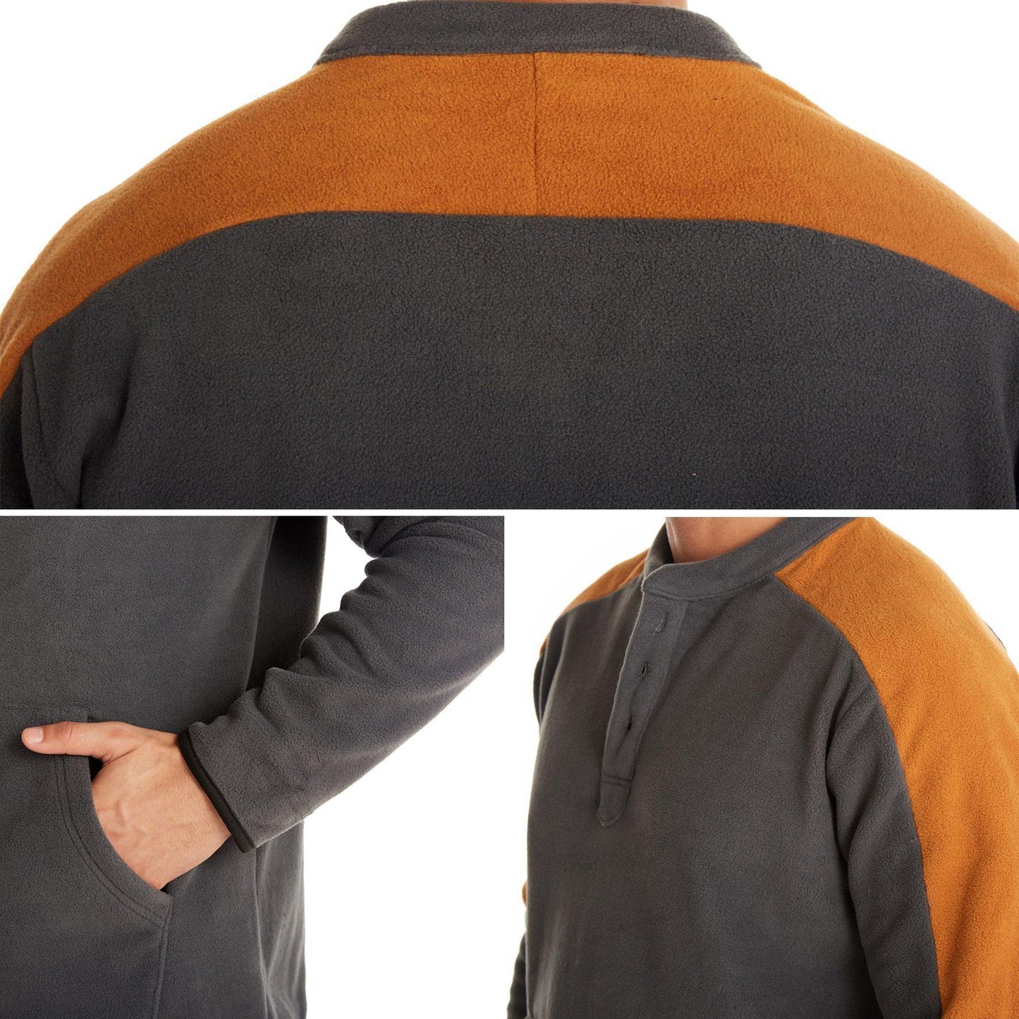 Ropa deportiva de terciopelo al aire libre de otoño e invierno para hombres - MXbueno