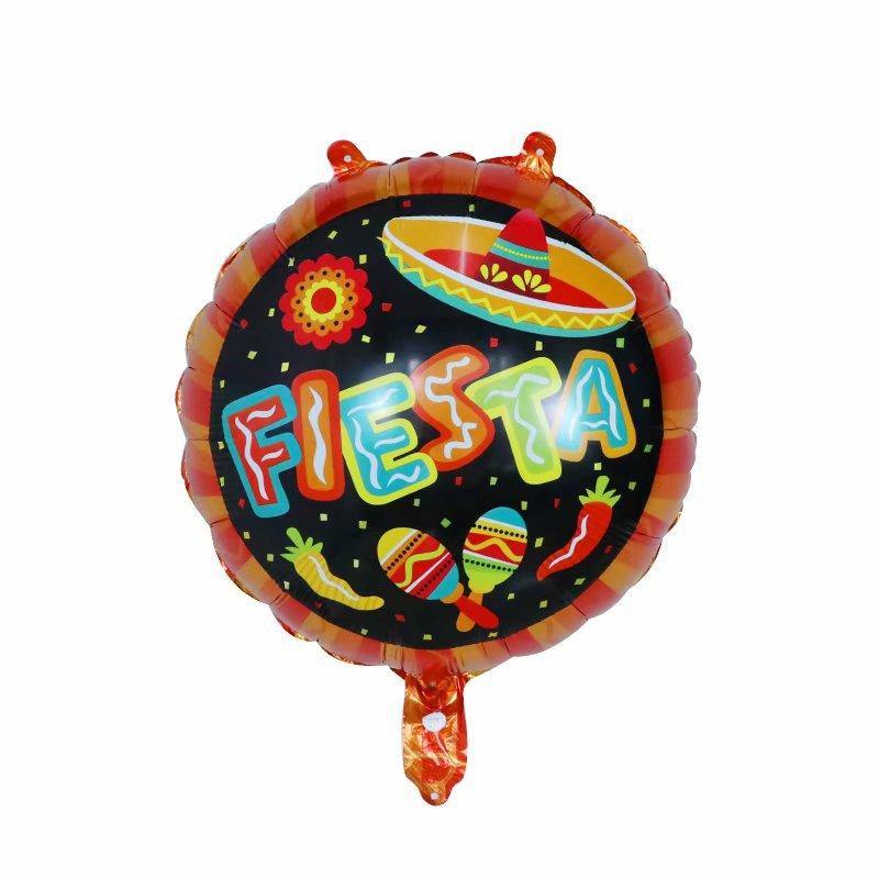 16 pulgadas oro rosa oro rosa fiesta de carnaval mexicano FIESTA aguacate globo conjunto - MXbueno