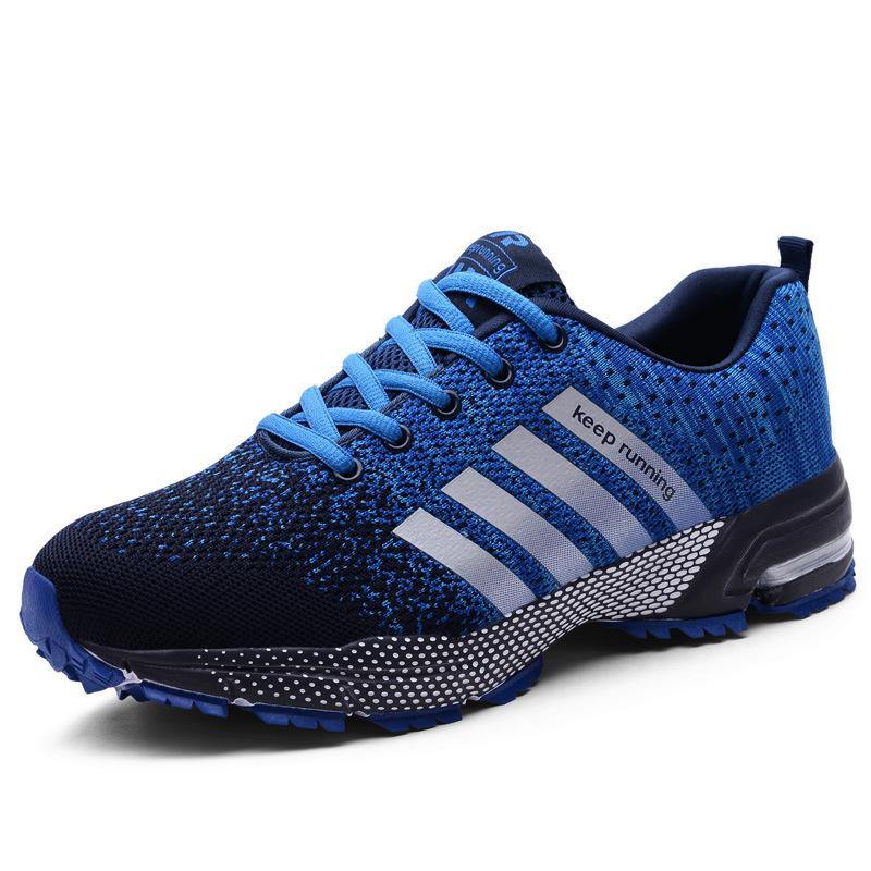 Zapatillas de running de tela neta ligeras y transpirables para hombre y mujer - MXbueno