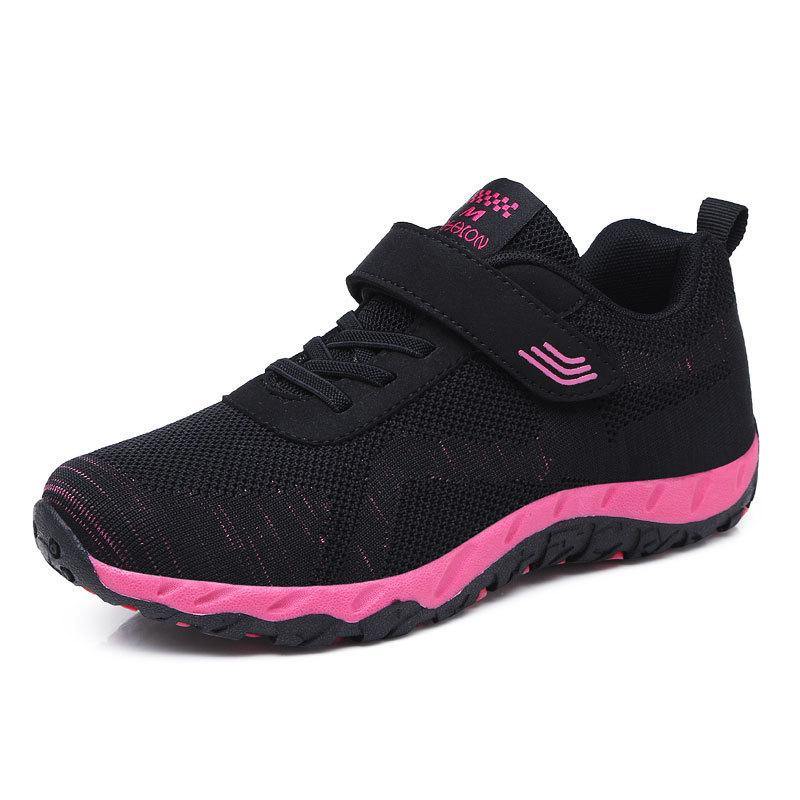 Los zapatos nuevo tejido fly-woven en la primavera de 2020 son ligeros y cómodos planos - MXbueno