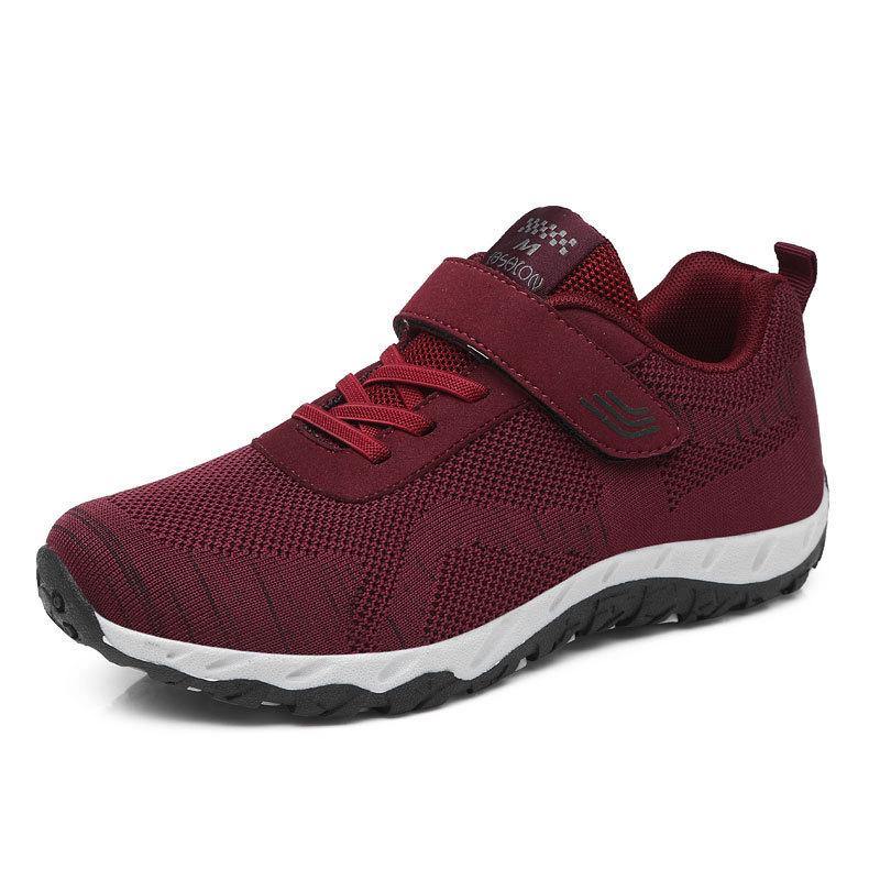 Los zapatos nuevo tejido fly-woven en la primavera de 2020 son ligeros y cómodos planos - MXbueno
