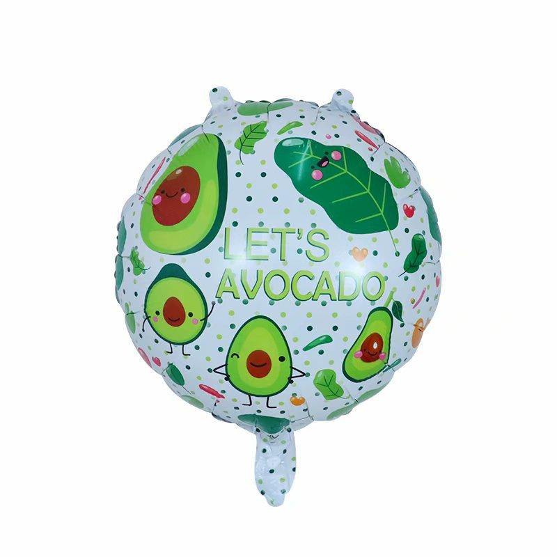 16 pulgadas oro rosa oro rosa fiesta de carnaval mexicano FIESTA aguacate globo conjunto - MXbueno