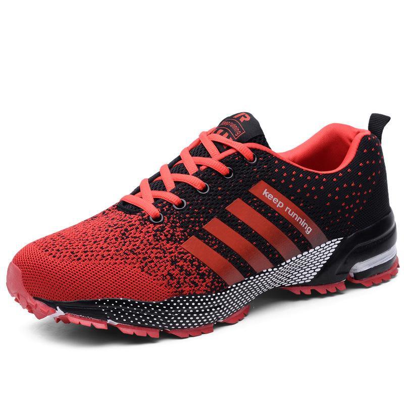 Zapatillas de running de tela neta ligeras y transpirables para hombre y mujer - MXbueno