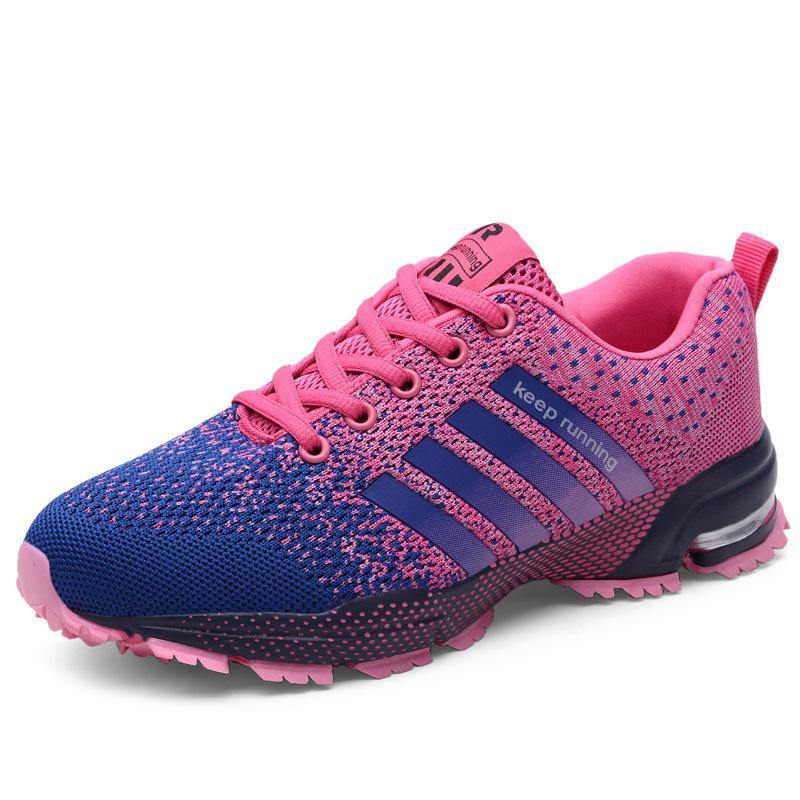 Zapatillas de running de tela neta ligeras y transpirables para hombre y mujer - MXbueno