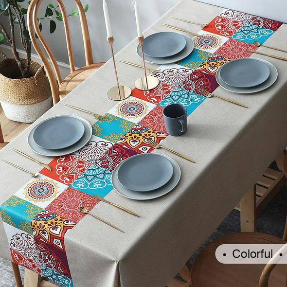 Mantel Decorativo Impermeable Y A Prueba De Aceite