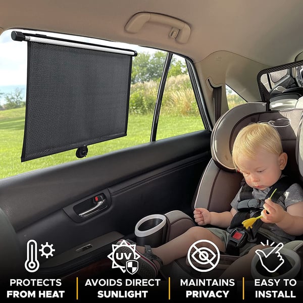 🔥 Persianas Telescópicas Para Camiones / Automóviles / SUV / Dormitorio / Cocina / Sala De Estar / Oficina