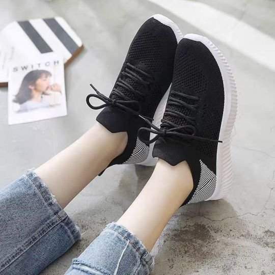 Zapatillas Cómodas Modernas Huecas De Malla Transpirable Para Mujer