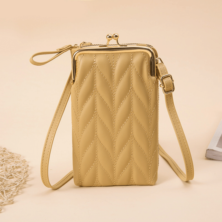 Bandolera Bandolera Celular Billetera PequeÑa Mujer Con Tarjeta De CrÉdito
