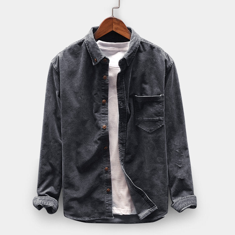 Donovan Camisa de Pana para hombre