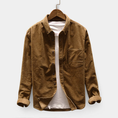 Donovan Camisa de Pana para hombre