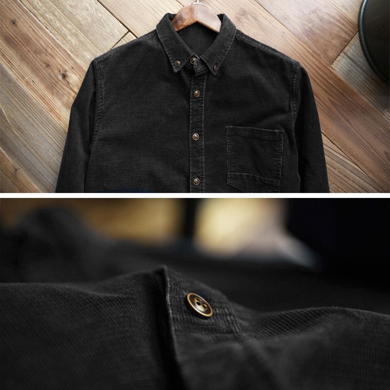 Donovan Camisa de Pana para hombre