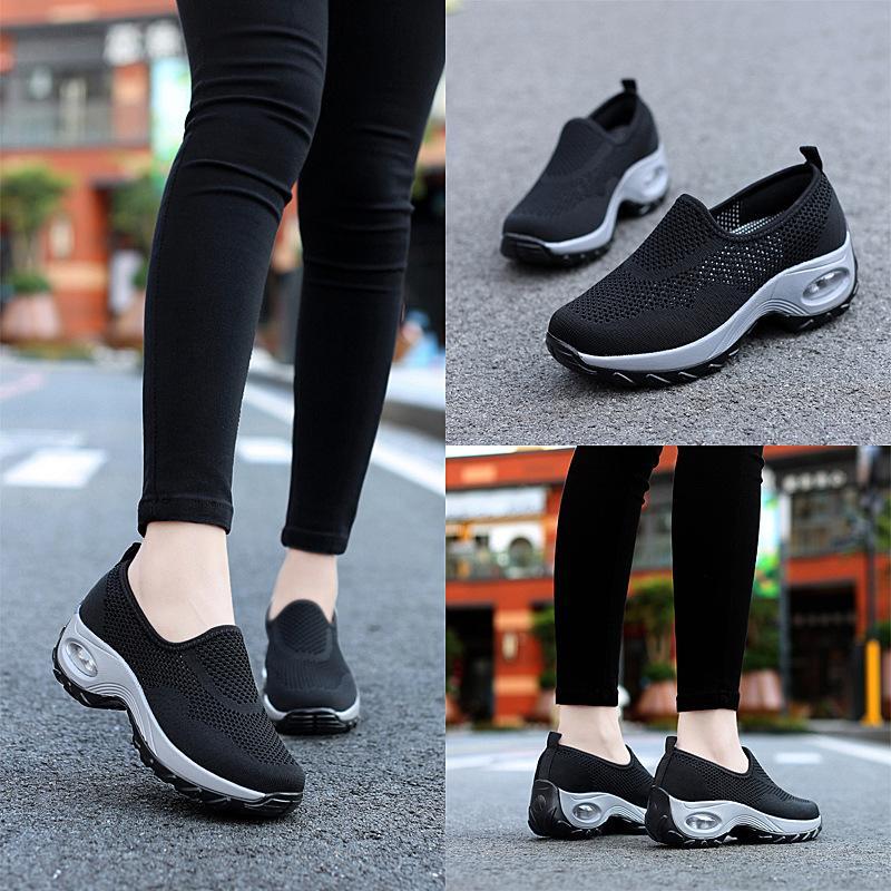 Zapatos Casuales Para Caminar Con Colchón De Aire De Malla