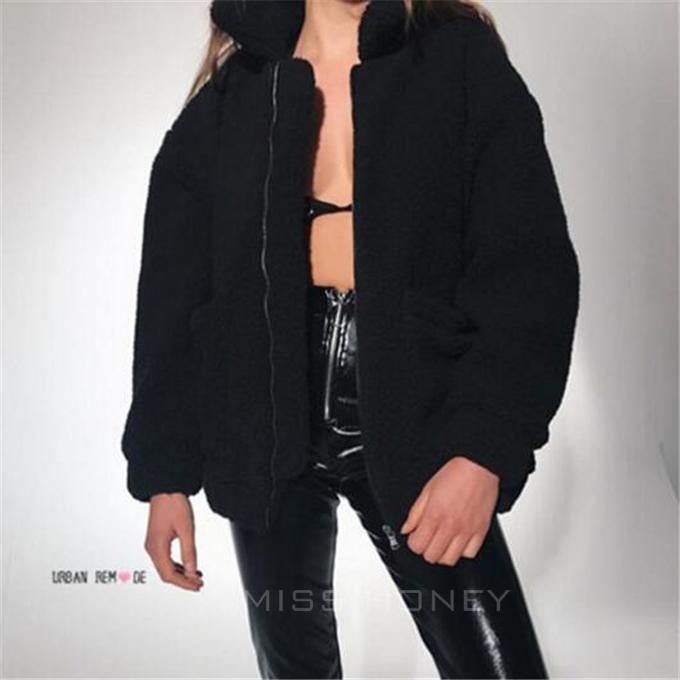 Nueva Chaqueta casual Esponjoso para mujer en este invierno - MXbueno