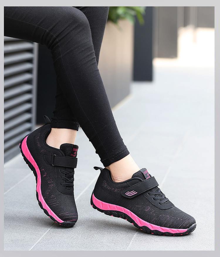 Los zapatos nuevo tejido fly-woven en la primavera de 2020 son ligeros y cómodos planos - MXbueno