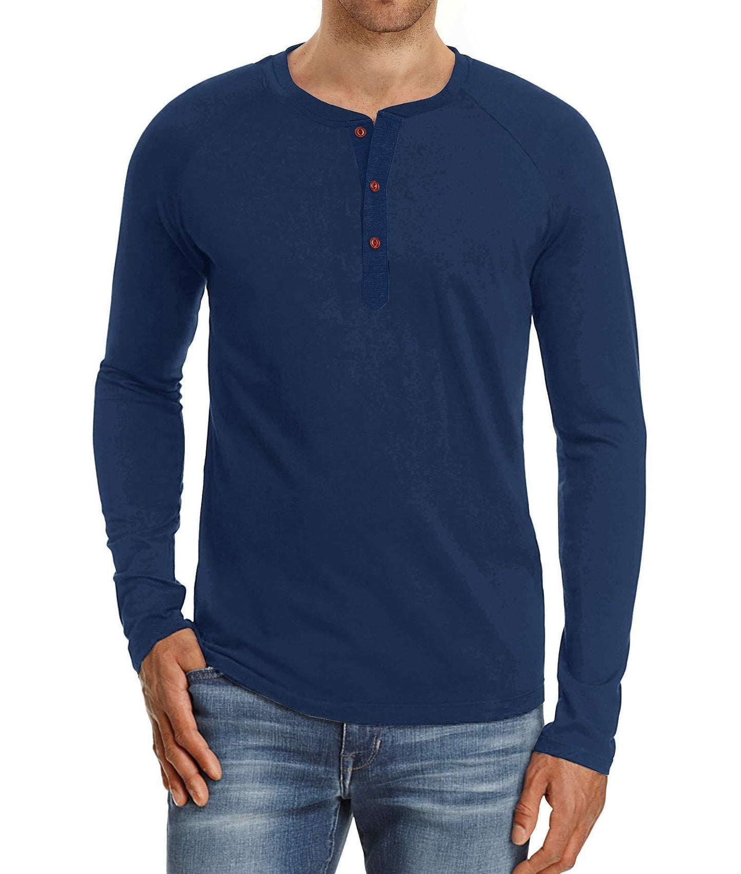 Camisa casual de manga larga para hombre - MXbueno