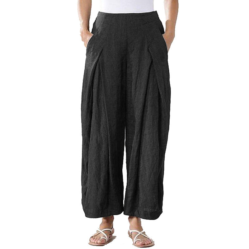 Pantalones De Pernera Recta Recortados De Cercanías