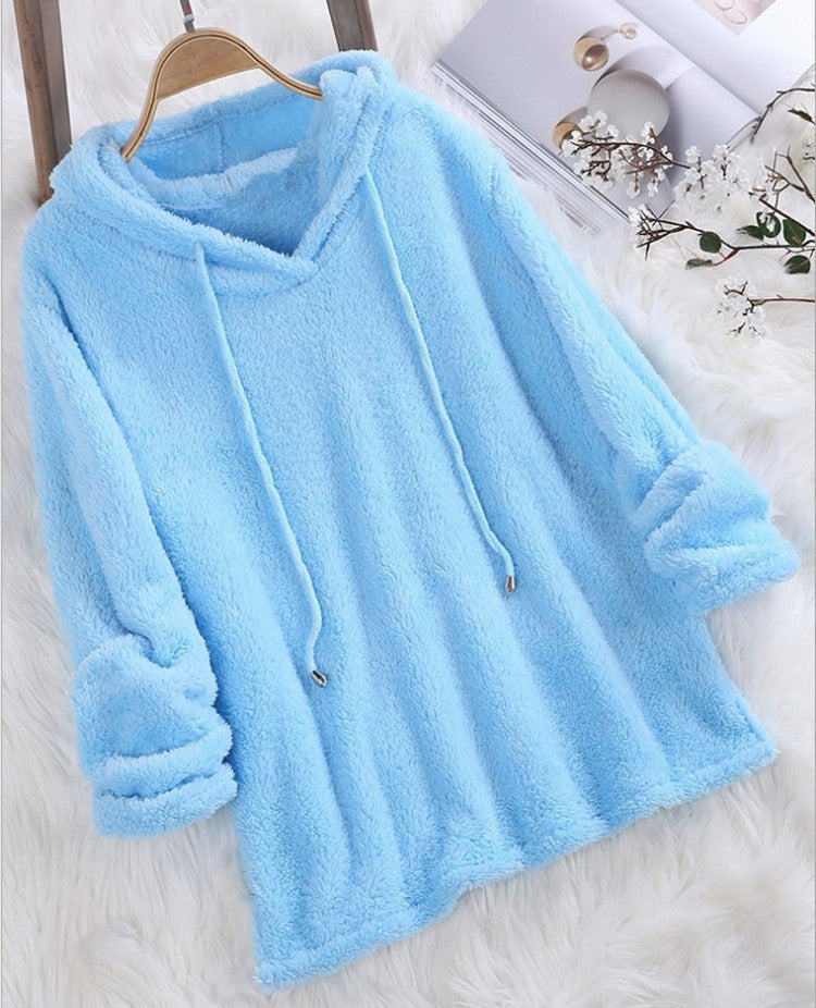 Pijama De Felpa Con Capucha De Doble Cara