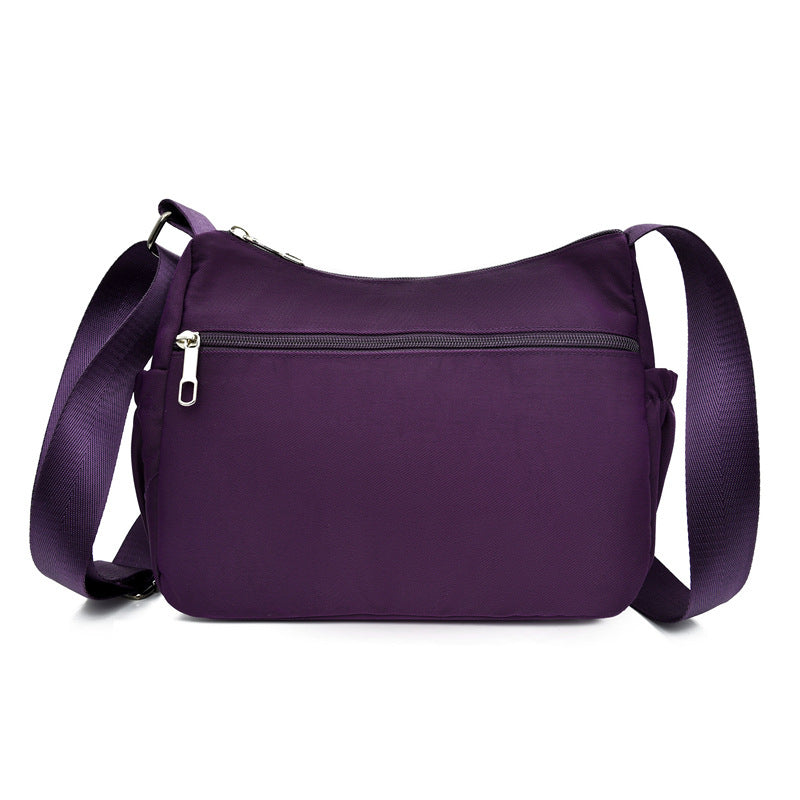 Bolso De Tela Para MujerBolso De HombroBolso De Tela De Nailon Impermeable Para Mujer