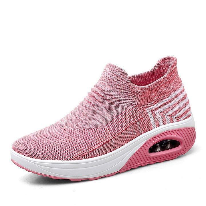 Damas Peso Ligero Zapatos Corrientes Respirables - MXbueno