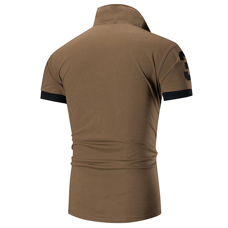 Polo de hombre manga corta de verano - MXbueno