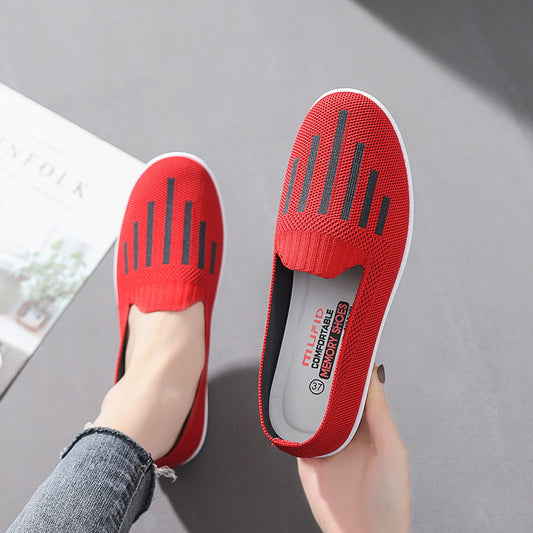 Zapatos De Mujer Ligeros Con Suela Suave Y Plana