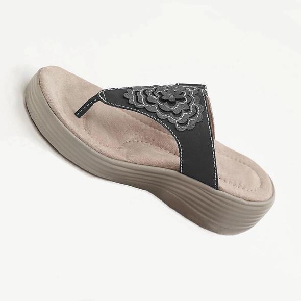 Pantuflas con diseño retro