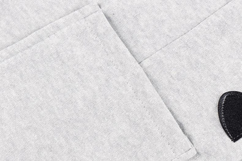 ¡GRAN OFERTA DE SÓLO ESTA SEMANA!Chaqueta de manga larga con capucha de bolsillo con hebilla de cuerno para mujer - MXbueno