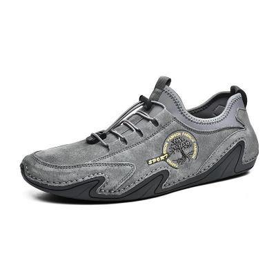 Zapatos De Cuero Hechos A Mano De Los Hombres De Mocasines Blandos - MXbueno