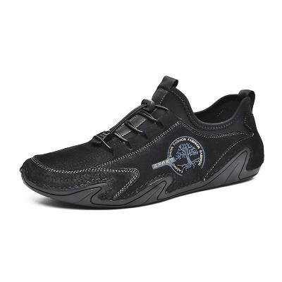 Zapatos De Cuero Hechos A Mano De Los Hombres De Mocasines Blandos - MXbueno